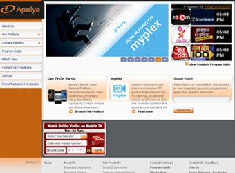 Apalya Technologies launches movie-on-demand service myplex, starts with Hollywood flicks