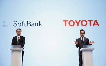 SoftBank teams up with Toyota for future car technologies