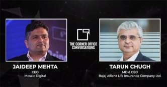 Watch: The Corner Office Conversations with Tarun Chugh, Bajaj Allianz Life Insurance Co &ndash; Part 2