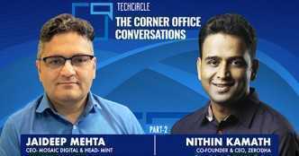 Corner Office Conversations with Nithin Kamath, Co-Founder & CEO- Zerodha/ Rainmatter- Part 2