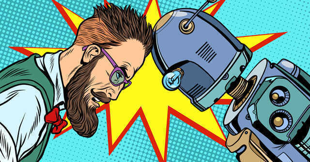 How can humans deal with robots that hurt them?